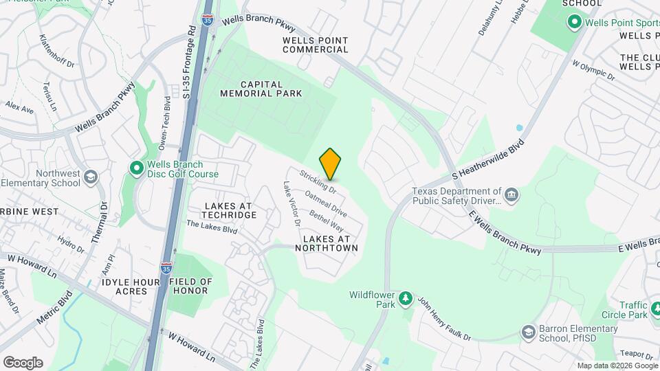 1004 Strickling Dr Map and Location Details