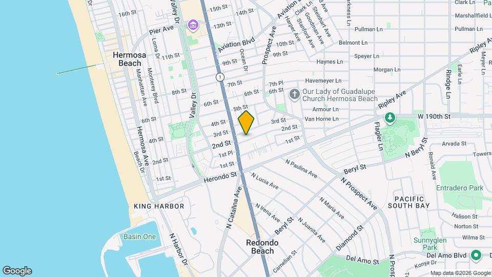 845 2nd St Map and Location Details