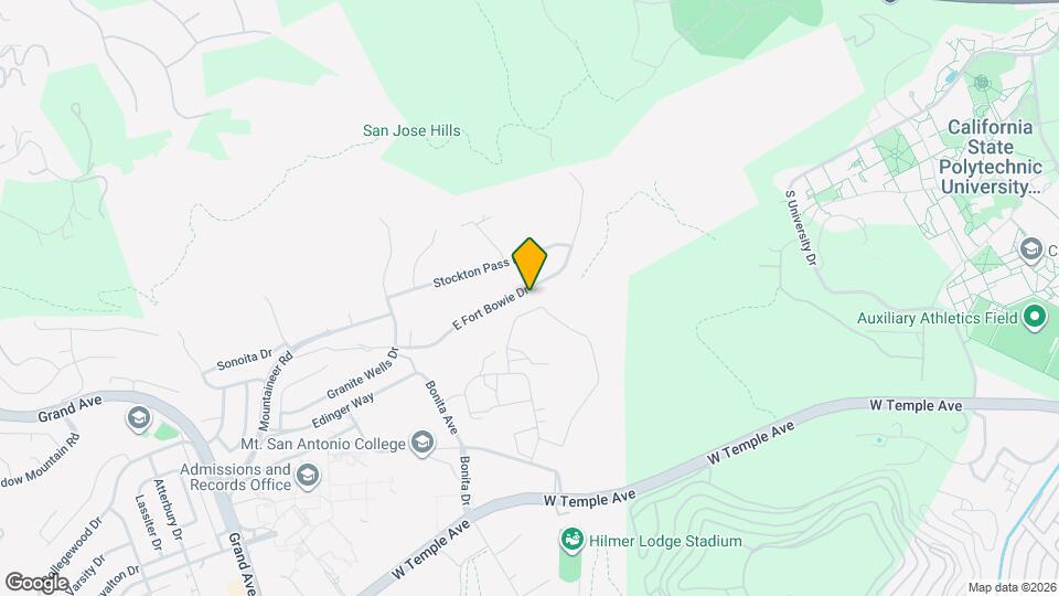 21308 E Fort Bowie Dr Map and Location Details