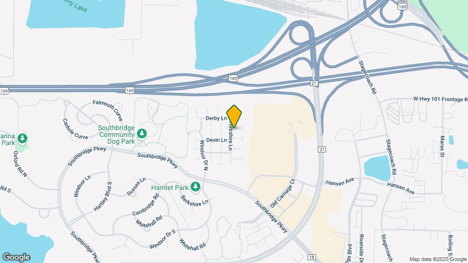 1387 Yorkshire Ln Map and Location Details