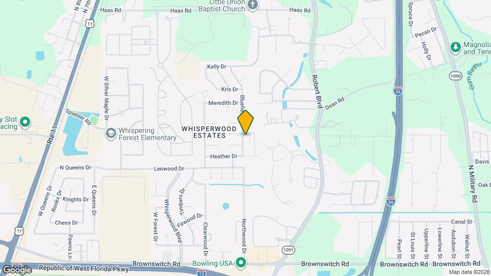 114 Bluefield Dr Map and Location Details