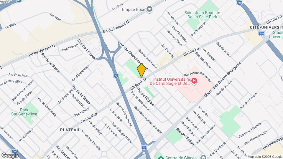 2828-2836 Sainte Foy Ch Map and Location Details