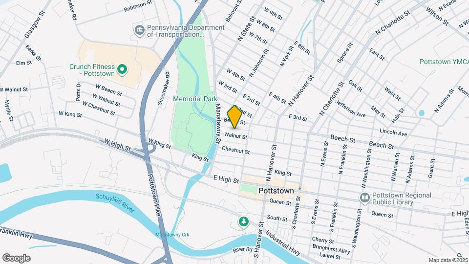 35 Walnut St, Unit second floor Map and Location Details