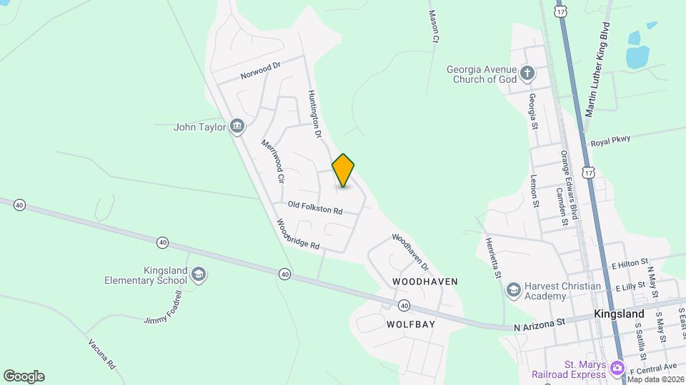 102 Huntington Dr Map and Location Details