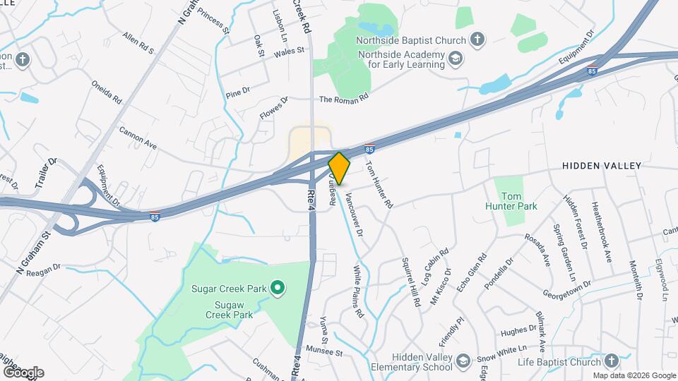 1639 Vancouver Dr Map and Location Details