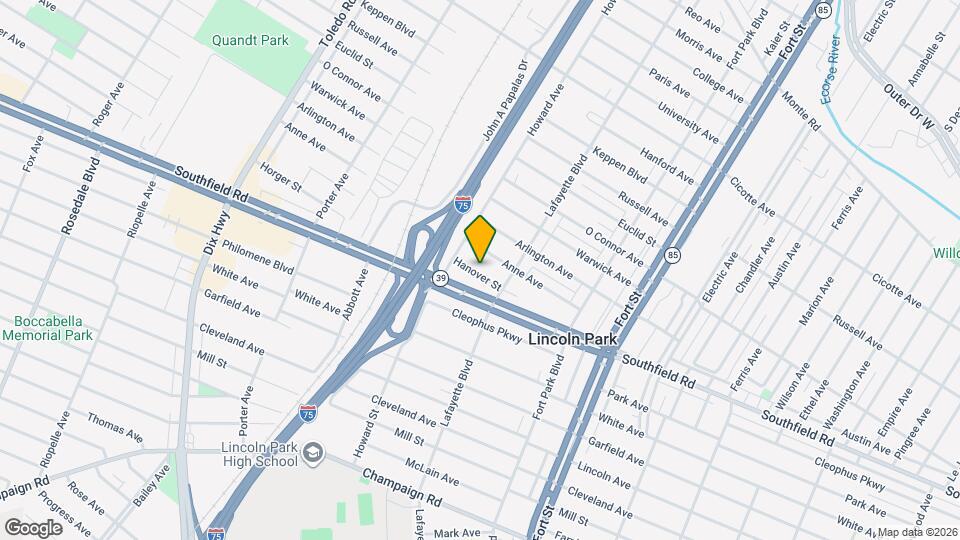 1544 Hanover St, Unit 1544 hanover Map and Location Details