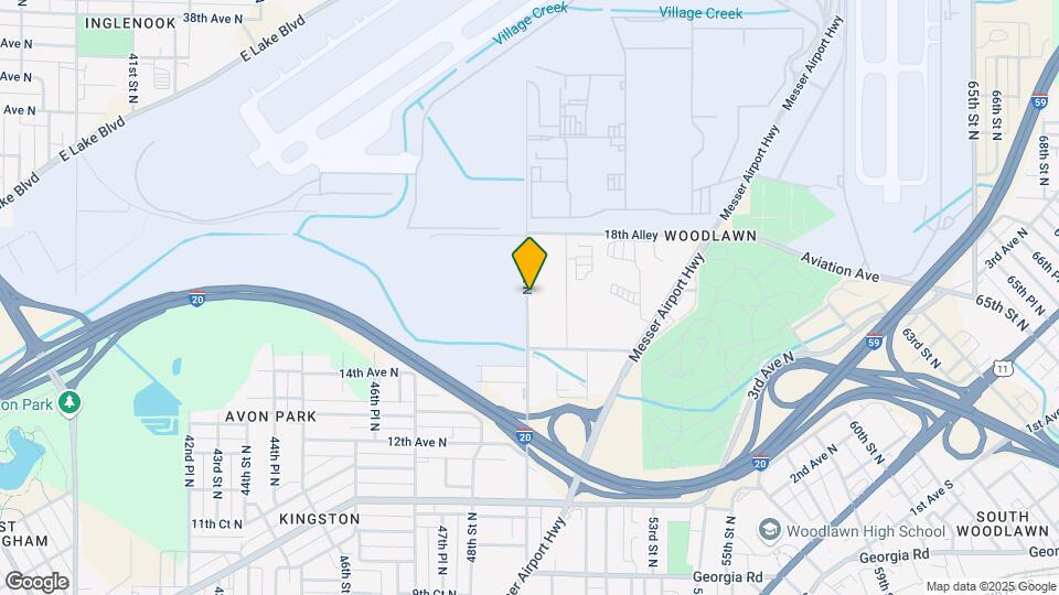 1651 50th St Ensley Map and Location Details