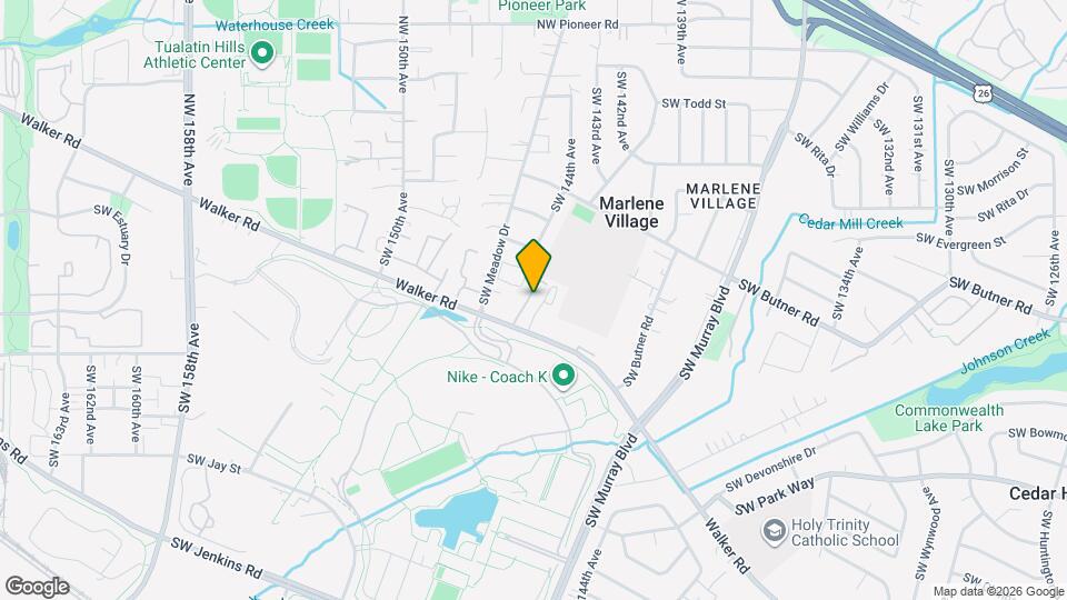 14575 SW Walker Rd Map and Location Details