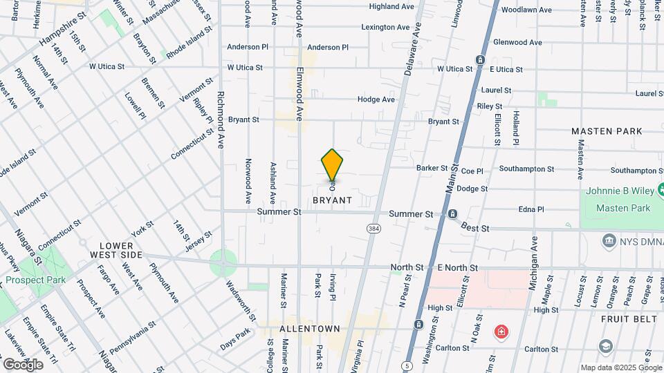 42 Oakland Pl Map and Location Details