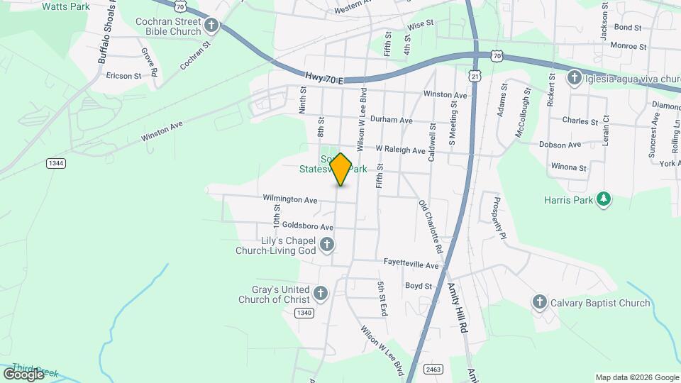 1323 7th St Map and Location Details