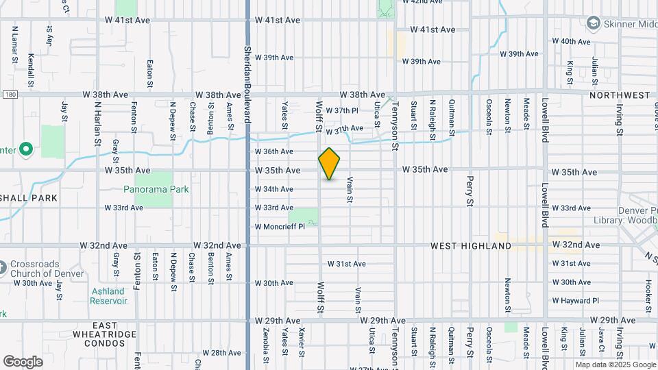 4715-4723 W 34th Ave Map and Location Details