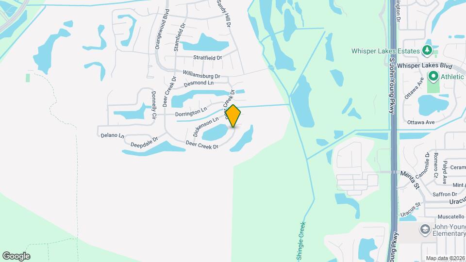 5195 Deer Creek Dr Map and Location Details