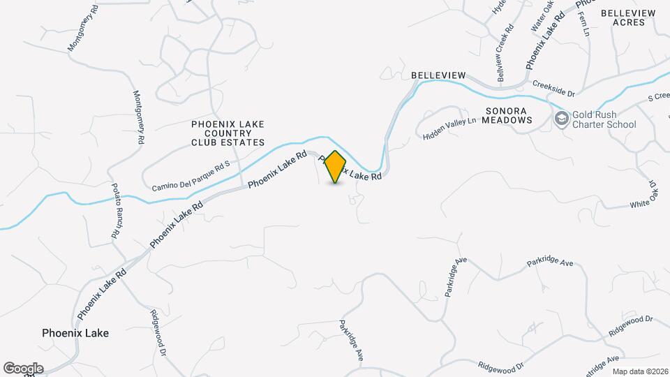 21313 Phoenix Lake Rd Map and Location Details