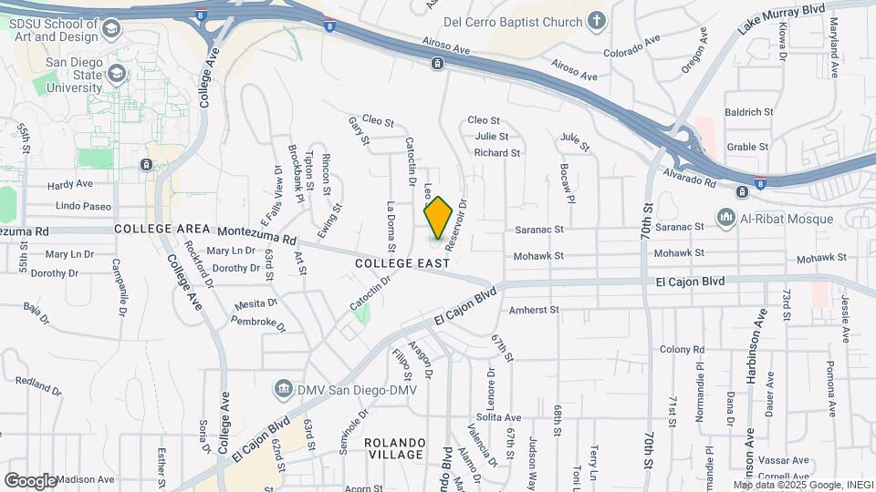 5064 Alumni Pl Map and Location Details