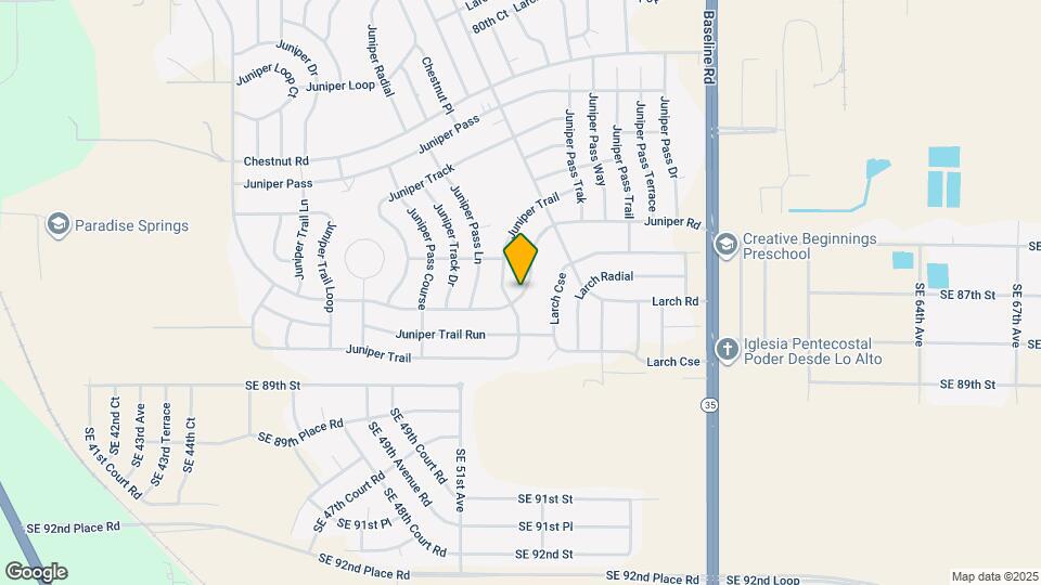 8703 Juniper Rd Map and Location Details