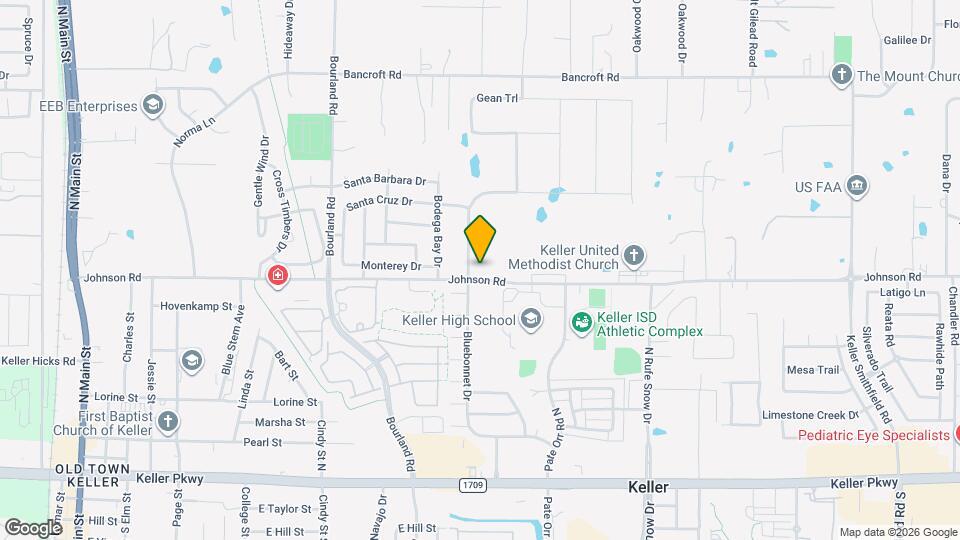 901 Bluebonnet Dr Map and Location Details