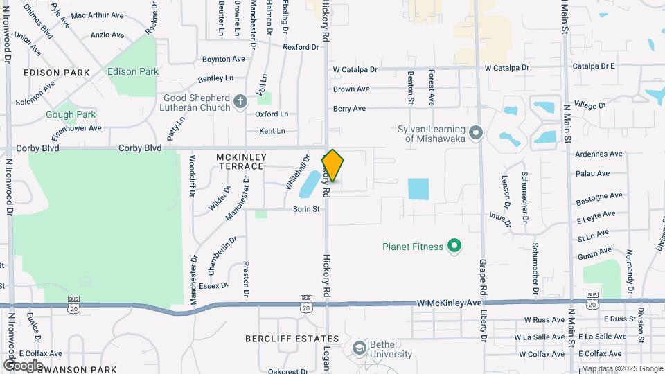 2802 Hickory Rd Mapa y Detalles de la Ubicación
