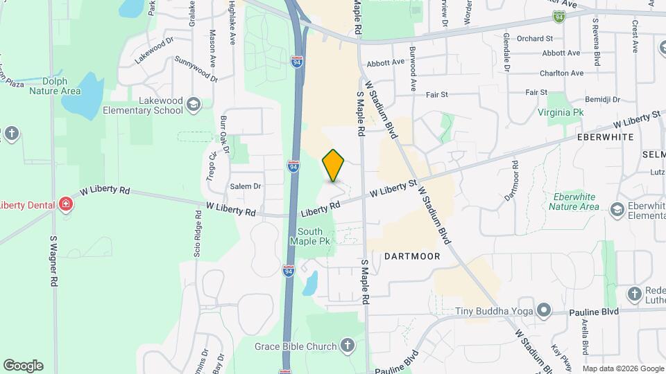 2564 W Towne St Map and Location Details