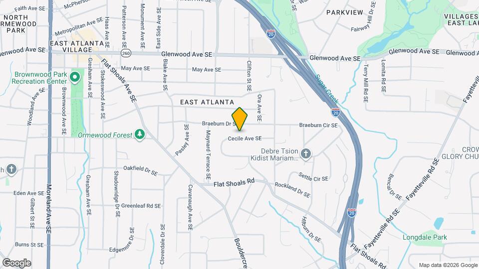 1672 Cecile Ave SE Map and Location Details