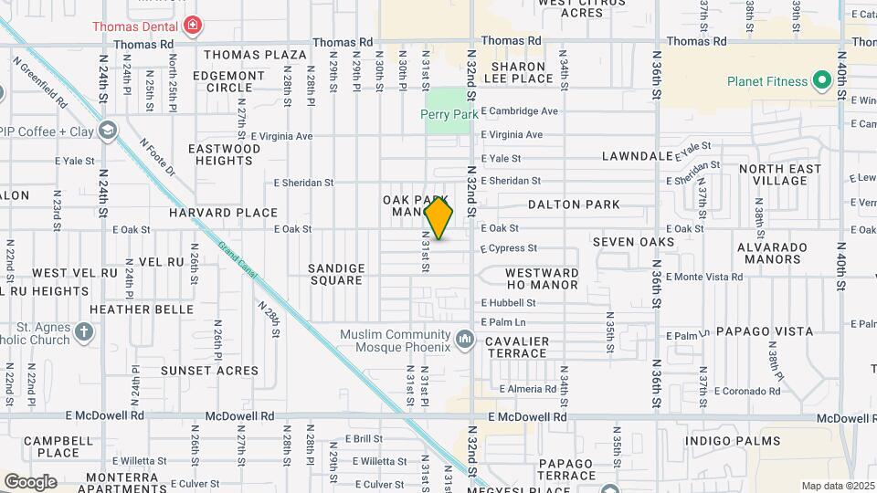 3112 E Cypress St Map and Location Details