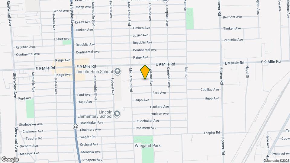 8702 Maxwell Ave Map and Location Details