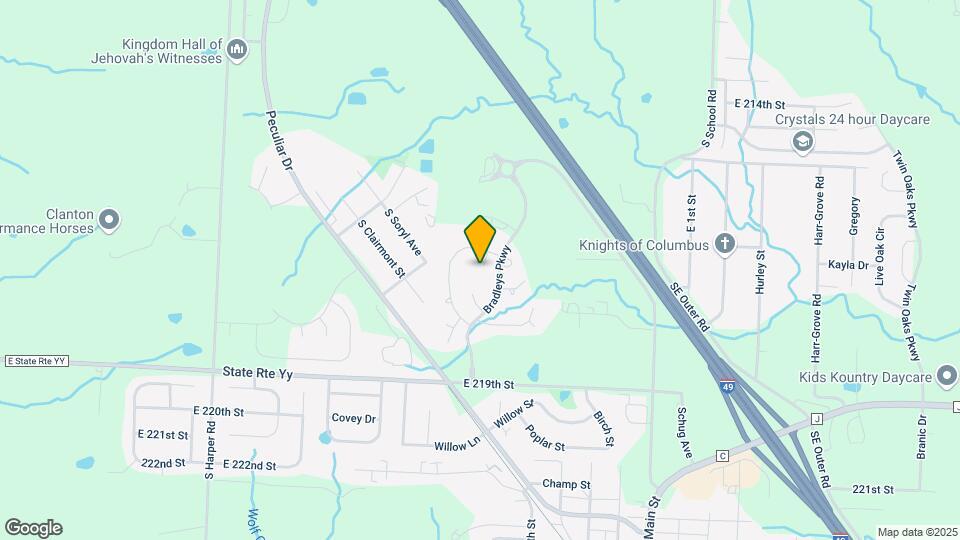 21616 Westover Ct Map and Location Details