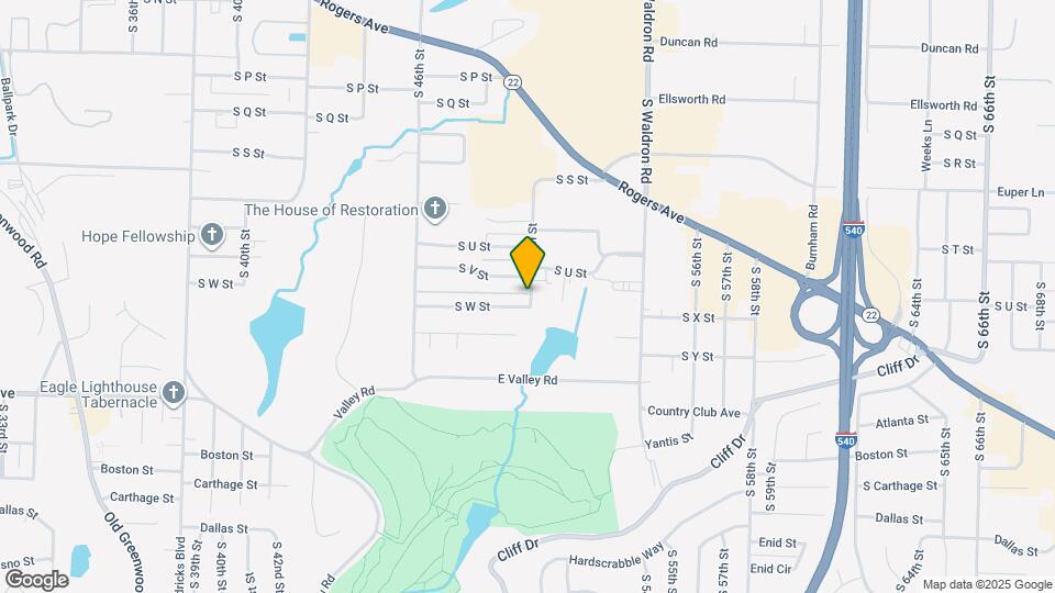 2320 S 50th St Map and Location Details