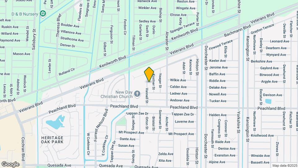 424 Vannell St Map and Location Details