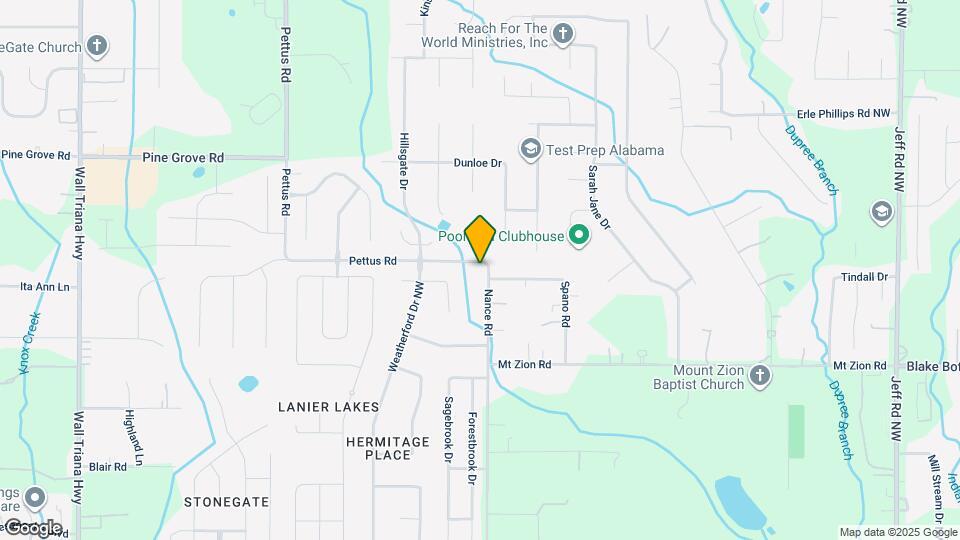 1148 Nance Rd Map and Location Details