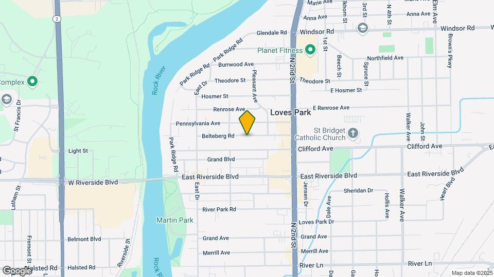 319 Belteberg Rd Map and Location Details