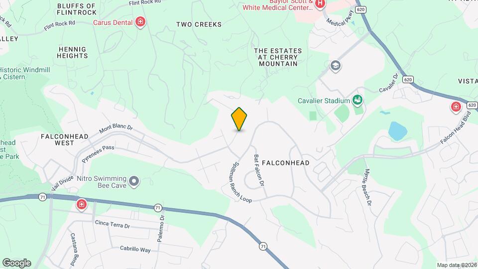 4205 Vail Divide Map and Location Details