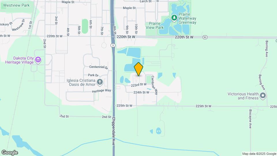 Twin Ponds Map and Location Details