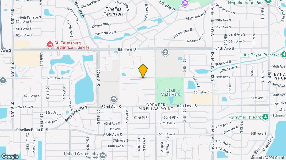 5822 16th Ln S Mapa y Detalles de la Ubicación