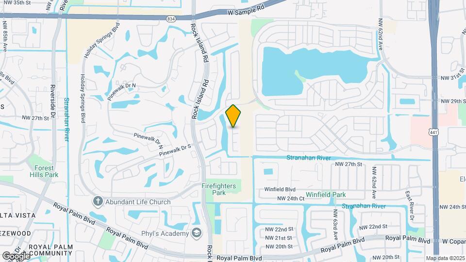 2882 NW 68th Ln Map and Location Details