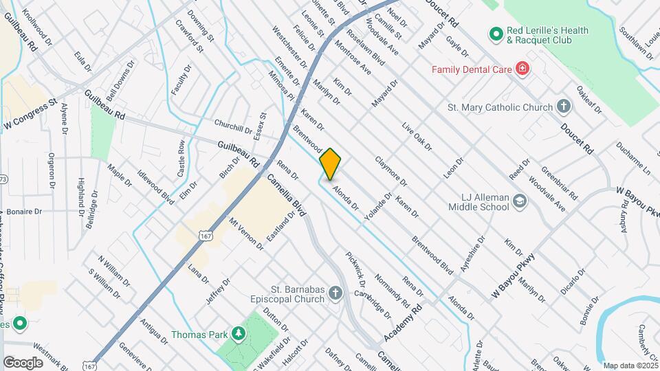 101 Alonda Dr Map and Location Details