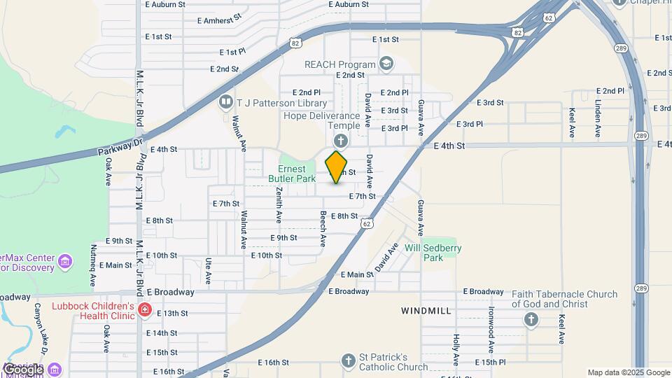 2813 E 7th St Mapa y Detalles de la Ubicación