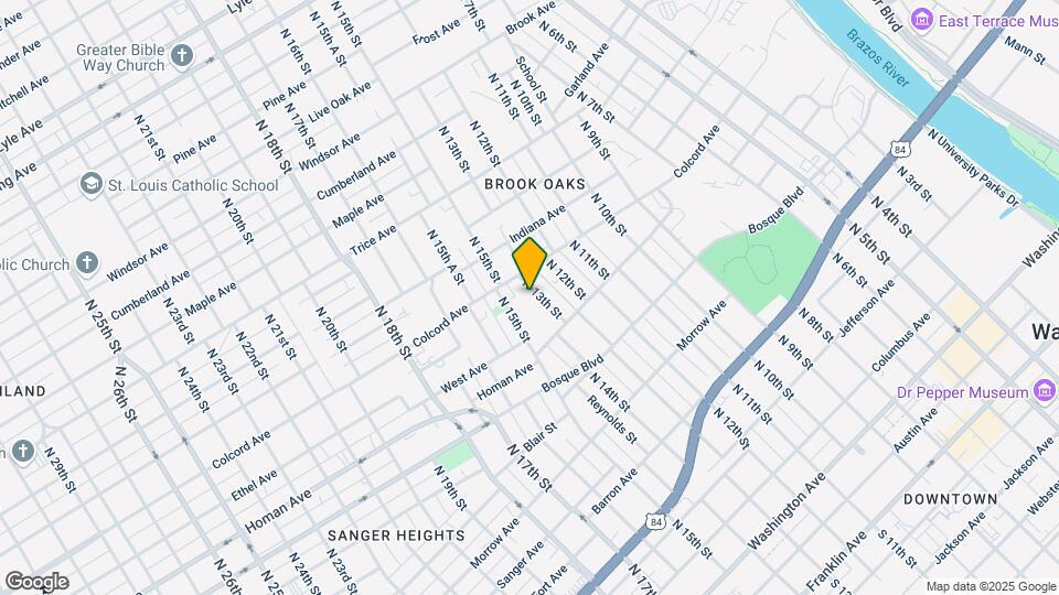1408 N 13th St Map and Location Details