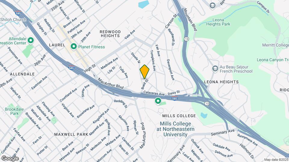 3785 Buell St Mapa y Detalles de la Ubicación