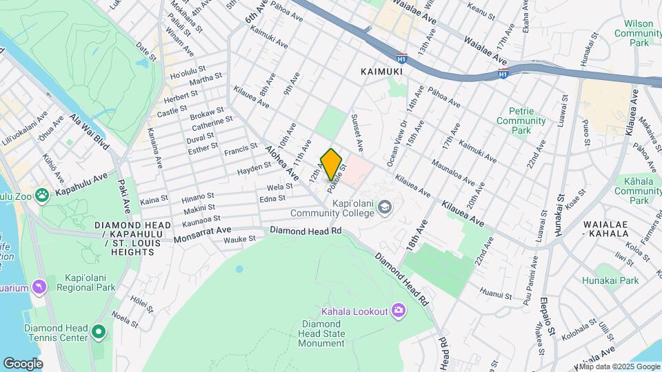 542 Pokole Street Map and Location Details