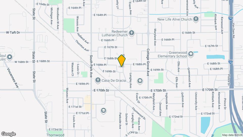 16856 School St Map and Location Details