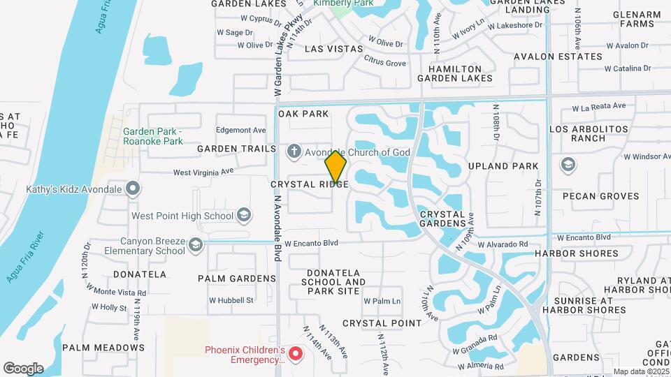 2513 N 114th Ave Map and Location Details