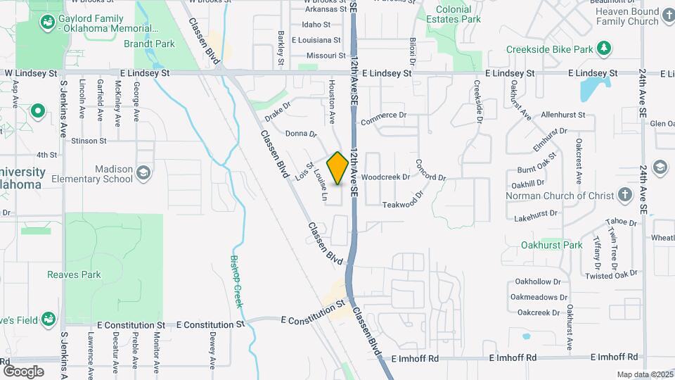 2336 Houston Ave Map and Location Details