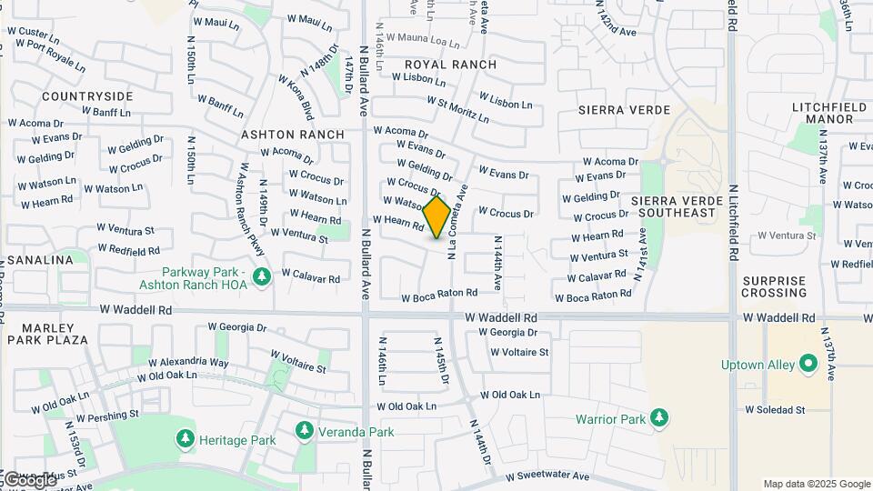 14526 W Ventura St Map and Location Details