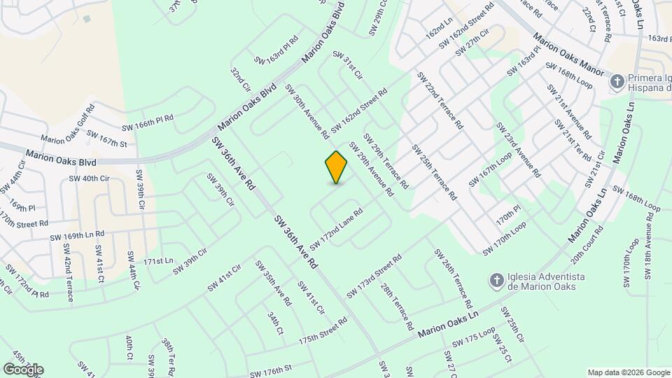 3076 SW 168th Loop Map and Location Details