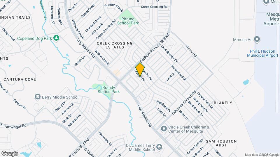 2029 Austin Dr Map and Location Details