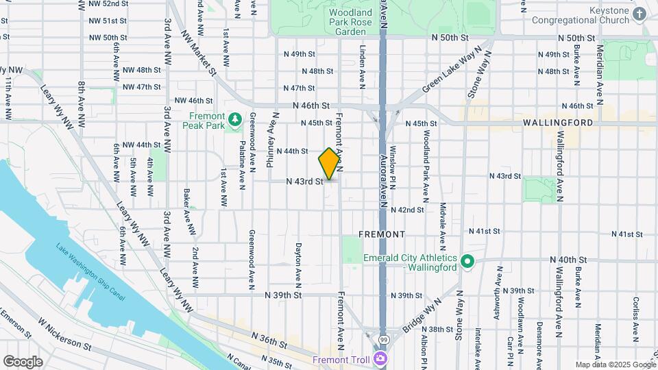 4238 Evanston Ave N Map and Location Details