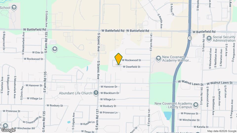 2419 W Deerfield St Map and Location Details