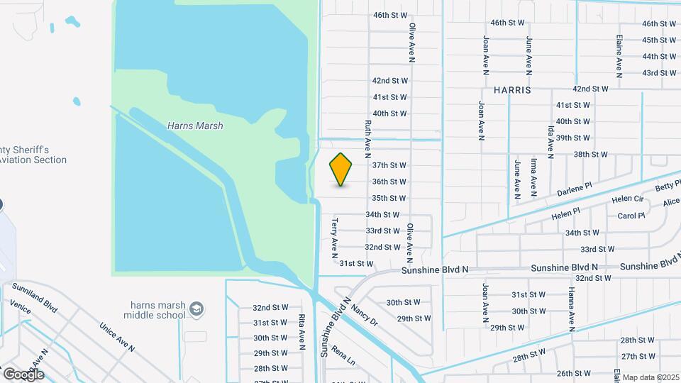 3312 35th St W Map and Location Details