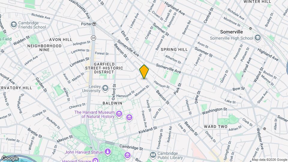 260 Beacon St Map and Location Details