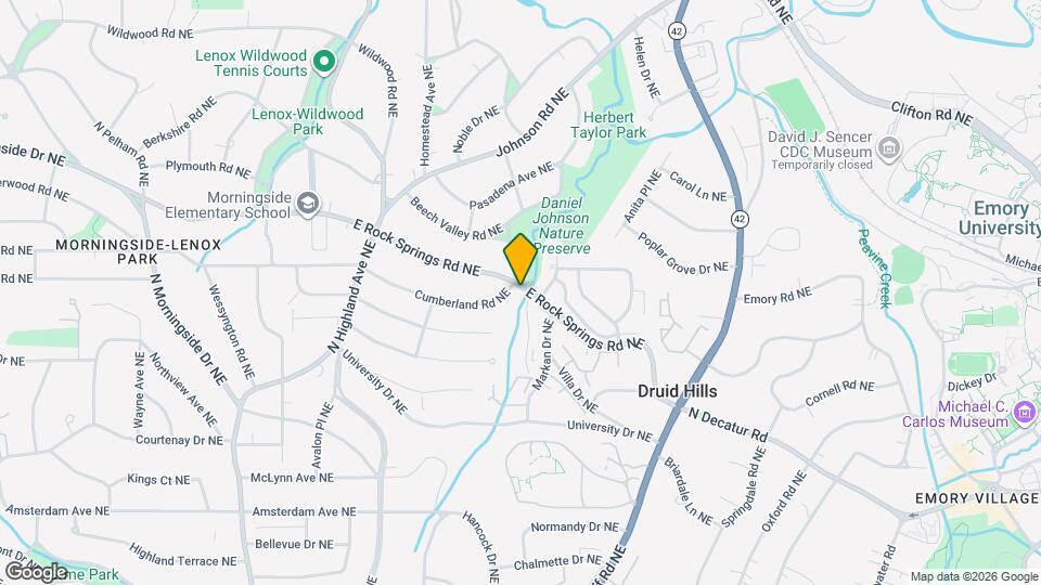1299 Cumberland Rd NE Map and Location Details